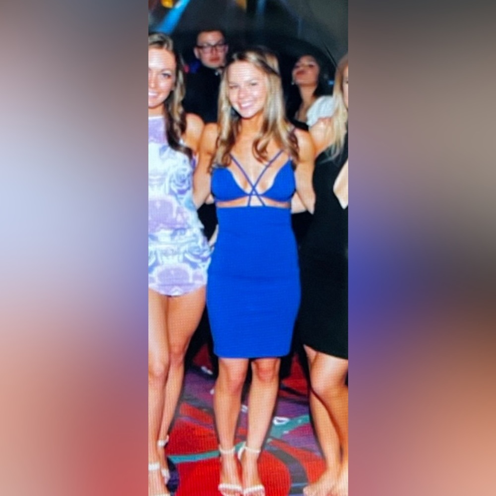 Xs royal Blue club dress